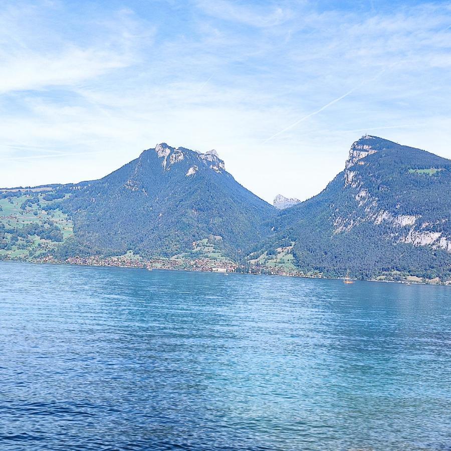 Spiez Lakeview By The Station Room A Εξωτερικό φωτογραφία