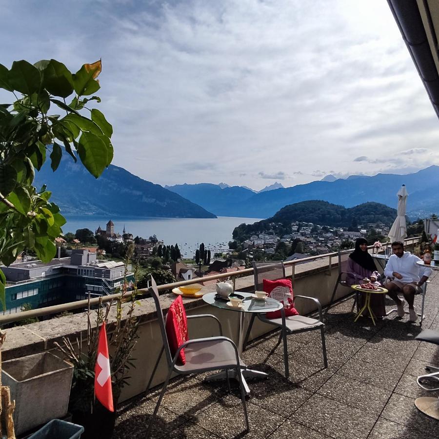 Spiez Lakeview By The Station Room A Εξωτερικό φωτογραφία