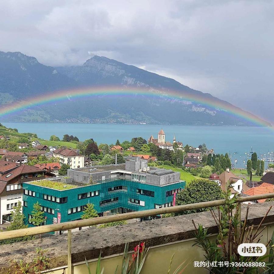 Spiez Lakeview By The Station Room A Εξωτερικό φωτογραφία